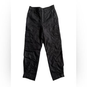 NWOT Quince cargo pants lien and cotton blend